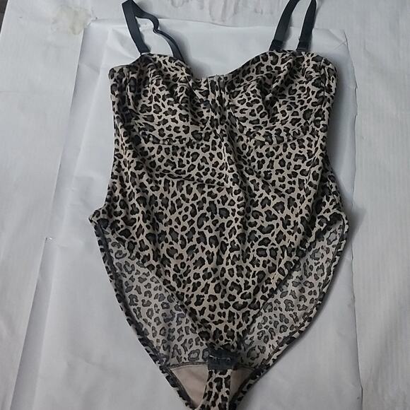 BodySlimmers by Nancy Ganz Leopard Shapewear No Size Animal Print Dopamine Print - Picture 3 of 13